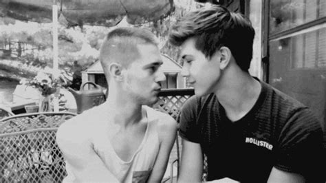 gay guys gifs|gay kiss GIF by NRK P3 .